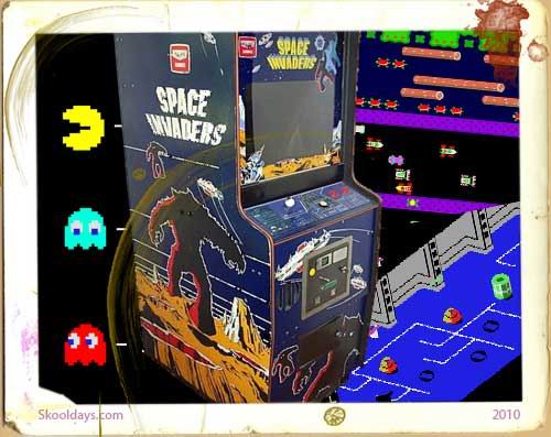 frantic arcade game